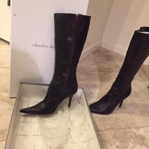Charles David designer boots
